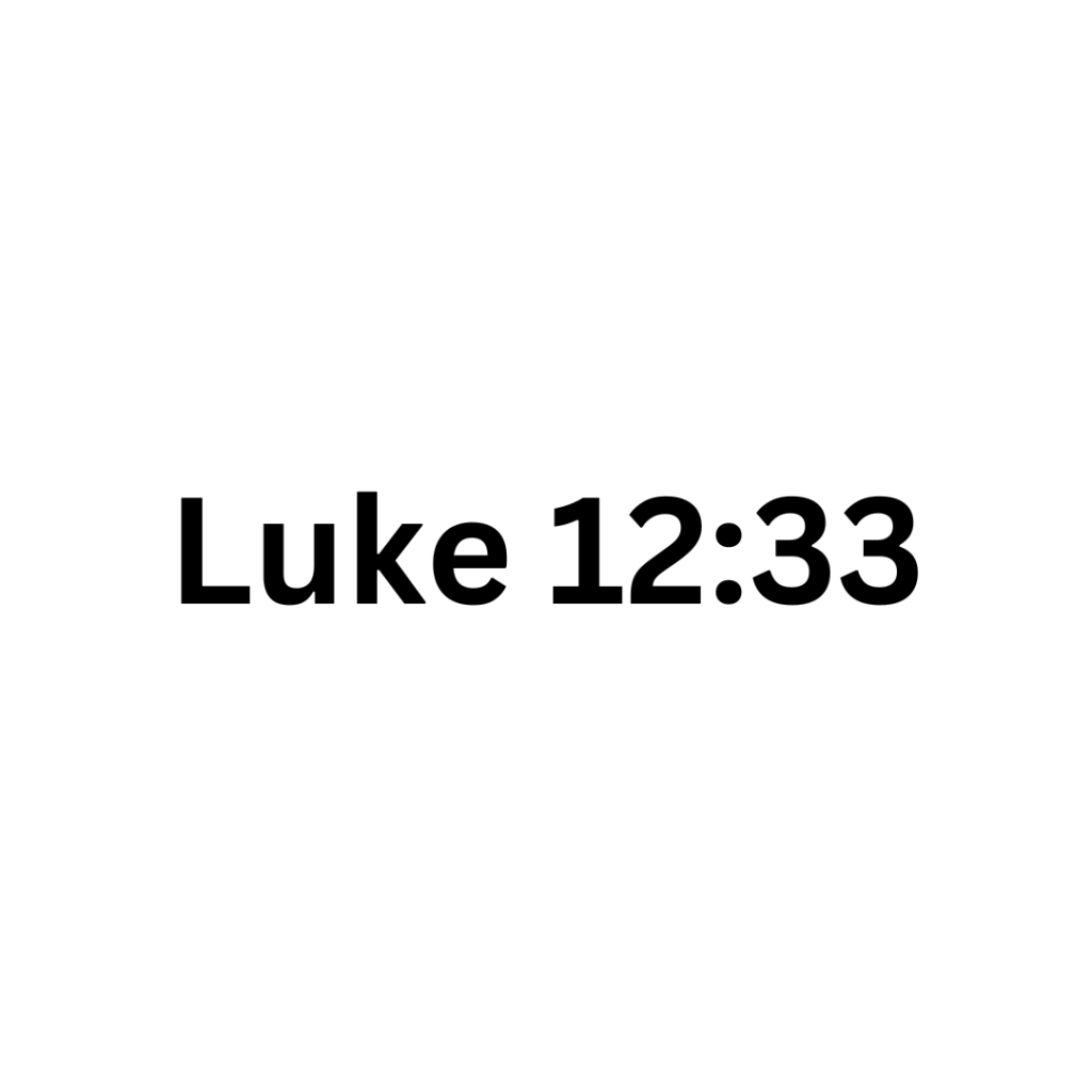 Luke 1233